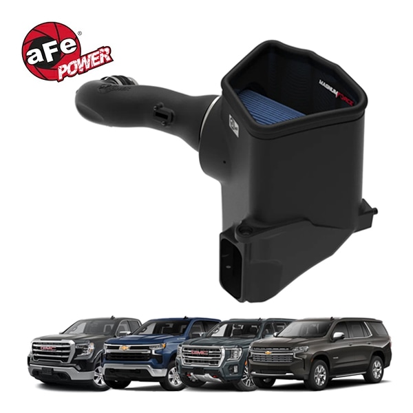 【aFe Power 正規品】21-25y シボレー タホ サバーバン 21-25y GMC ユーコン ユーコンXL V8 5.3L Magnum Force Stage-2 コールドエアインテーク エアフィルター Pro5R フィルター(湿式) 54-13058R エアーフィルター エアクリーナー