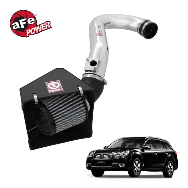 【aFe Power 正規品】スバル レガシィ アウトバック BR系 平成21年5月-平成26年10月 BRF H6 3.6L Takeda Retain Stage-2 コールドエアインテーク エアフィルター Pro DRY S フィルター(乾式) TR-4304P エアーフィルター エアクリーナー