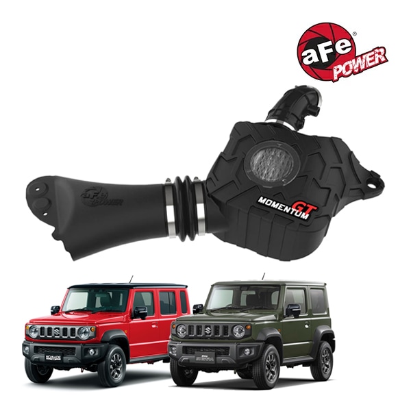 【aFe Power 正規品】スズキ ジムニー シエラ 平成30年7月-現行 JB74W ジムニー ノマド 令和7年4月-現行 JC74W L4 1.5L Momentum GT コールドエアインテーク エアフィルター Pro DRY S フィルター(乾式) 50-70046D エアーフィルター エアクリーナー