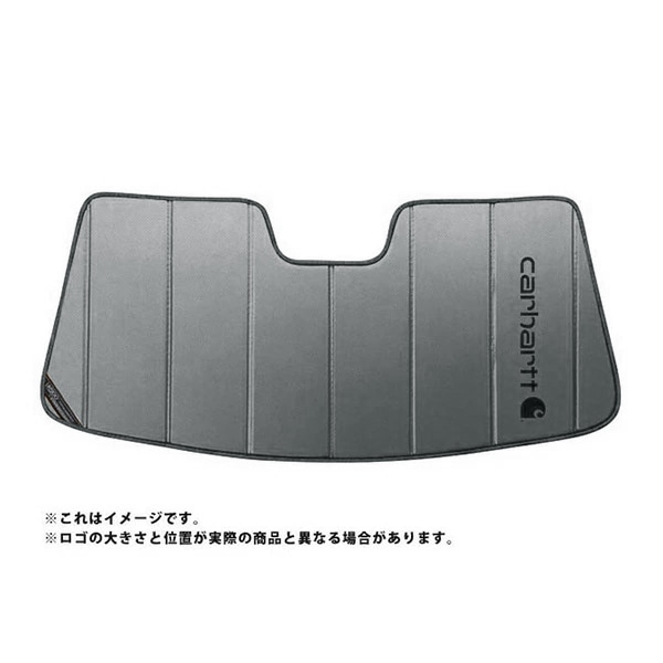 【CoverCraft 正規品】 専用設計 サンシェード グラベル 吸盤不要 折りたたみ式 10-14y フォード マスタング シェルビー GT500 V8 V6 Carhartt カーハートコラボ仕様 カバークラフト ［真夏もへたらない3層構造で断熱効果抜群］ 