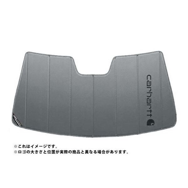 【CoverCraft 正規品】 専用設計 サンシェード グラベル 吸盤不要 折りたたみ式 メルセデスベンツ BENZ GLEクラス/GLSクラス W166/X166 GLE350 GLE43AMG GLE63AMG GLS350 GLS550 Carhartt カーハートコラボ仕様 カバークラフト ［真夏もへたらない3層構造で断熱効果抜群］ 