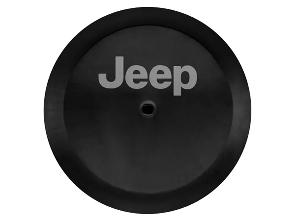 MOPAR純正 ジープ JEEP JL ラングラー スペアタイヤカバー ブラック Jeepロゴ リアカメラ穴付き 82215708AB