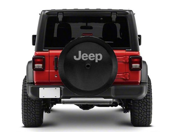 MOPAR純正 ジープ JEEP JL ラングラー スペアタイヤカバー ブラック