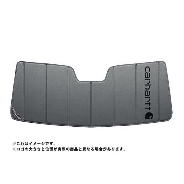 【CoverCraft 正規品】 専用設計 サンシェード グラベル 吸盤不要 折りたたみ式 07-11y ダッジ ナイトロ Carhartt カーハートコラボ仕様 カバークラフト ［真夏もへたらない3層構造で断熱効果抜群］ 