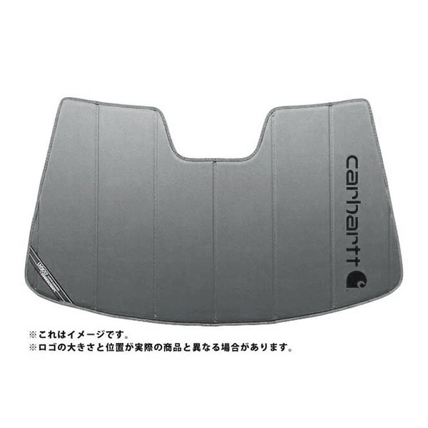 【CoverCraft 正規品】 専用設計 サンシェード グラベル 吸盤不要 折りたたみ式 VOLVO ボルボ C70 カブリオレ MB5244 Carhartt カーハートコラボ仕様 カバークラフト ［真夏もへたらない3層構造で断熱効果抜群］ 