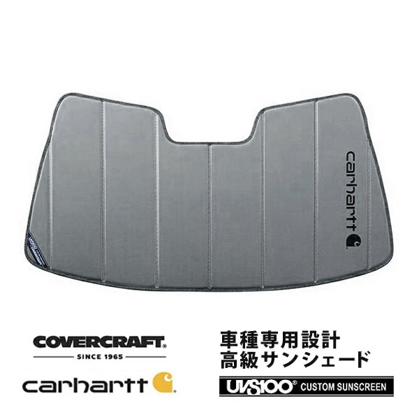 【CoverCraft 正規品】 専用設計 サンシェード グラベル 吸盤不要 折りたたみ メルセデスベンツ BENZ Eクラス セダン ステーションワゴン W124 S124 220E 230E 260E 300E 230TE 320TE 400E カーハートコラボ仕様 カバークラフト ［真夏もへたらない3層構造で断熱効果抜群］ 