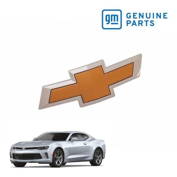 GM純正 シボレー CHEVROLET 14-24y カマロ クーペ コンバーチブル LS LT LT1  SS 2.0L 3.6L 6.2L L4 V6 V8 グリルエンブレム フロントエンブレム ボウタイロゴ ラジエターグリルエンブレム 84690305
