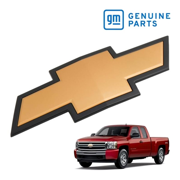GM純正 シボレー CHEVROLET 07-13y シルバラード グリルエンブレム フロントエンブレム ボウタイロゴ ラジエターグリルエンブレム 22829421