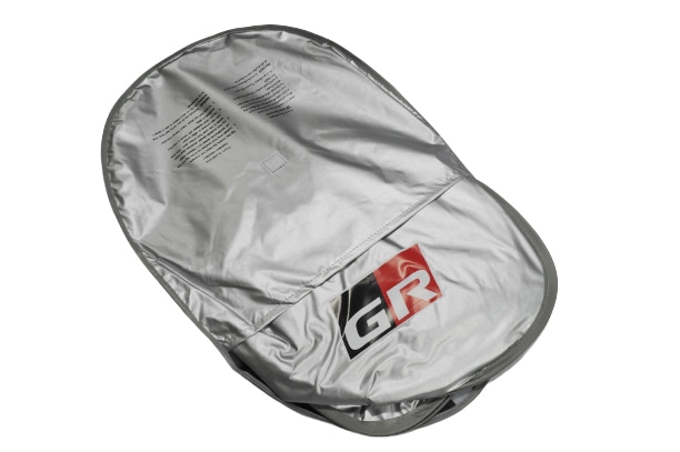 【トヨタ純正】 GR SPORT フロント サンシェード フロントガラス 日よけ 収納袋付 ハリアー 80系 MXUA80 MXUA85