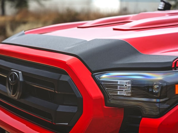 【ROUGH COUNTRY 正規品】24y- トヨタ TOYOTA タコマ フードプロテクター バグガード ボンネットガード ボンネットプロテクター テクスチャーブラック 両面テープ ラフカントリー