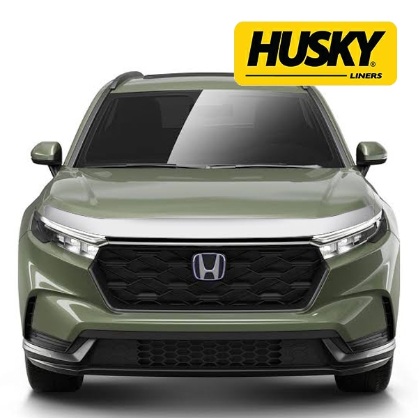 【HUSKY LINERS 正規品】ホンダ HONDA CR-V RS系 RS5 RS6 令和8年2月-現行 Aeroskin フードプロテクター バグガード ボンネットガード ボンネットプロテクター クローム 両面テープ ハスキーライナーズ