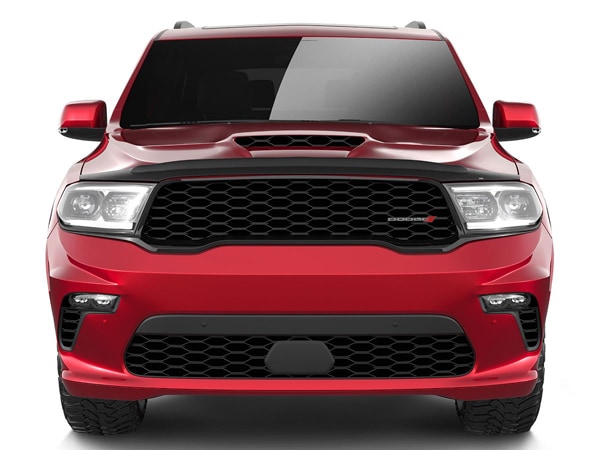 【HUSKY LINERS 正規品】11y- ダッジ DODGE デュランゴ Aeroskin II フードプロテクター バグガード ボンネットガード ボンネットプロテクター テクスチャーブラック 両面テープ ハスキーライナーズ