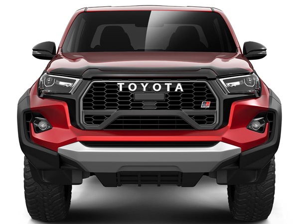 【HUSKY LINERS 正規品】トヨタ TOYOTA ハイラックス GUN125 後期 令和2年8月-令和8年5月 Aeroskin フードプロテクター バグガード ボンネットガード ボンネットプロテクター スモーク 両面テープ ハスキーライナーズ