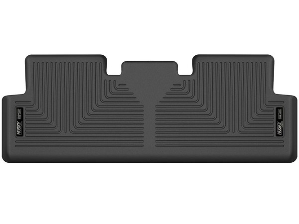 【HUSKY LINERS 正規品】テスラ TESLA モデルY YL3YT YL1YT YL3YPT 令和4年6月-現行 X-act Contour オールウェザーフロアマット ラバーマット ブラック 51651 リア 2列目 後部座席 セカンドシート ハスキーライナーズ