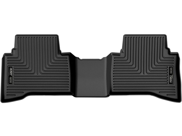 【HUSKY LINERS 正規品】トヨタ TOYOTA プリウス 60系 令和5年1月-現行 X-act Contour オールウェザーフロアマット ラバーマット ブラック 52461 リア 2列目 後部座席 セカンドシート ハスキーライナーズ