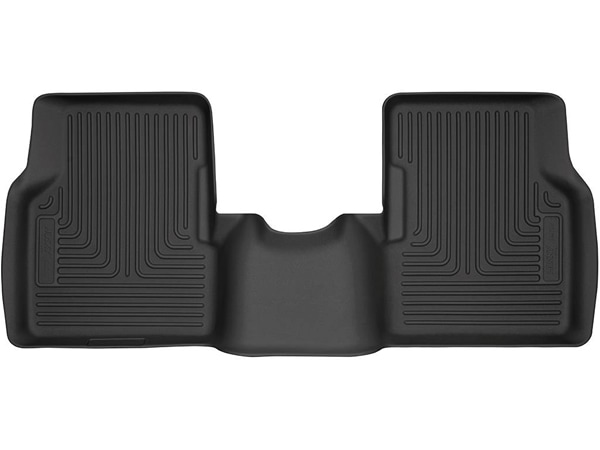 【HUSKY LINERS 正規品】ジープ JEEP コンパス M624 平成29年12月-現行 WETHERBEATER オールウェザーフロアマット ラバーマット ブラック 14961 リア 2列目 後部座席 セカンドシート ハスキーライナーズ