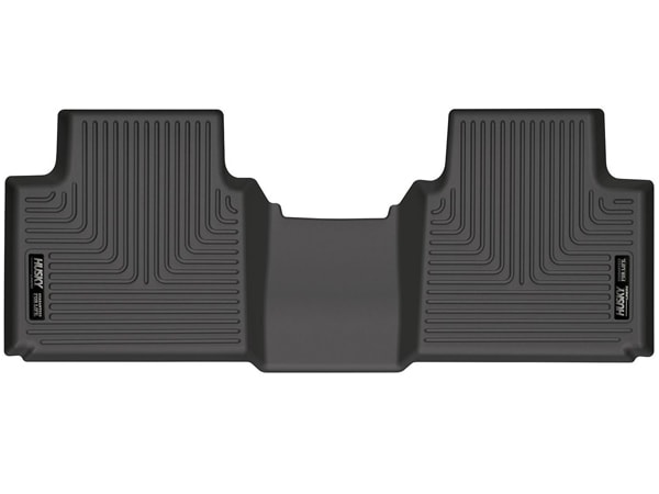 【HUSKY LINERS 正規品】三菱 MITSUBISHI アウトランダーPHEV GN系 GN0 令和3年12月-現行 WETHERBEATER オールウェザーフロアマット ラバーマット ブラック 16711 リア 2列目 後部座席 セカンドシート ハスキーライナーズ