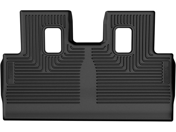 【HUSKY LINERS 正規品】トヨタ TOYOTA ランドクルーザー 250 令和6年4月-現行 レクサス LEXUS GX550 令和6年6月-現行 WETHERBEATER オールウェザーフロアマット ラバーマット ブラック 19131 リア 3列目 後部座席 セカンドシート ハスキーライナーズ