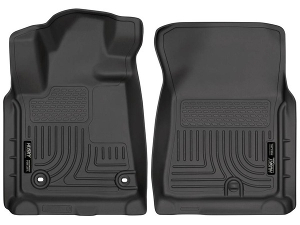 【HUSKY LINERS 正規品】12-22y トヨタ TOYOTA セコイア WETHERBEATER オールウェザーフロアマット ラバーマット ブラック 18561 運転席 助手席 1台分 2枚セット ハスキーライナーズ