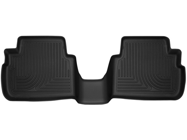 【HUSKY LINERS 正規品】スバル SUBARU XV GT系 平成29年5月-令和5年4月 インプレッサスポーツ GT系 平成28年10月-令和5年4月 X-act Contour オールウェザーフロアマット ラバーマット ブラック 52881 リア 2列目 後部座席 セカンドシート ハスキーライナーズ