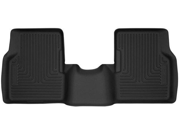 【HUSKY LINERS 正規品】ジープ JEEP コンパス M624 平成29年12月-現行 X-act Contour オールウェザーフロアマット ラバーマット ブラック 52901 リア 2列目 後部座席 セカンドシート ハスキーライナーズ