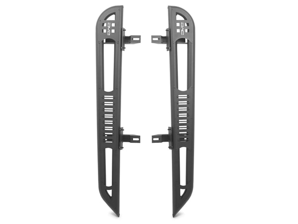 【DV8 OFFROAD 正規品】ジープ JEEP JK ラングラー 2ドア OE Plus サイドステップ チューブステップ 1台分 左右セット DV8ロゴ入 スチール製 ブラックパウダーコート仕上げ