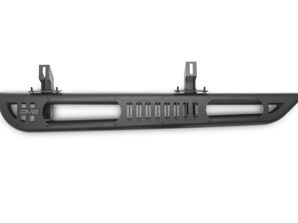 【DV8 OFFROAD 正規品】ジープ JEEP JK ラングラー 2ドア OE Plus サイドステップ チューブステップ 1台分 左右セット DV8ロゴ入 スチール製 ブラックパウダーコート仕上げ