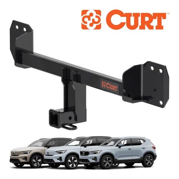 【CURT 正規品】ボルボ VOLVO XC40  平成30年3月-現行 XC40リチャージ 令和4年7月-令和7年5月 EX40 令和6年9月-現行 クラス3 ヒッチメンバー 2インチ角 13611