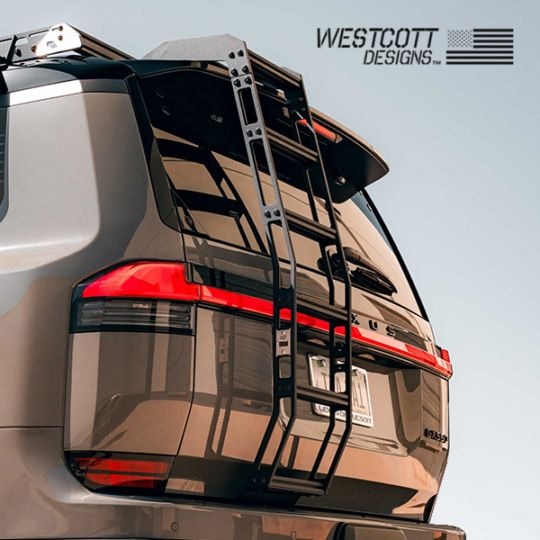【WESTCOTT DESIGNS 正規品】レクサス LEXUS GX550 令和6年6月-現行 VJA252W 専用設計 フルラダー フルタイプ アルミニウム製 パウダーコート仕上げ マットブラック