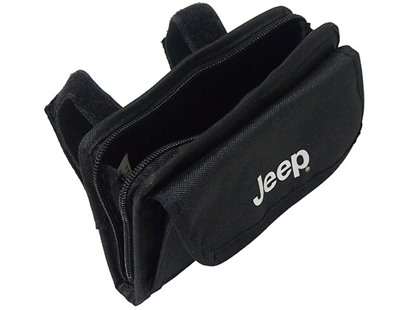 MOPAR純正  JEEPロゴ入  サングラスホルダー 小物入れ TJラングラー JK ラングラー JL ラングラー JT グラディエーター チェロキー グランドチェロキー レネゲード コンパス
