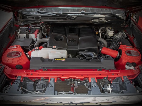 【aFe Power 正規品】22y- トヨタ タンドラ V6 3.4L Momentum GT Red Edition コールドエアインテーク エアフィルター Pro DRY S フィルター(乾式) 50-70100D エアーフィルター エアクリーナー