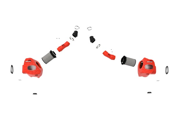 【aFe Power 正規品】22y- トヨタ タンドラ V6 3.4L Momentum GT Red Edition コールドエアインテーク エアフィルター Pro DRY S フィルター(乾式) 50-70100D エアーフィルター エアクリーナー