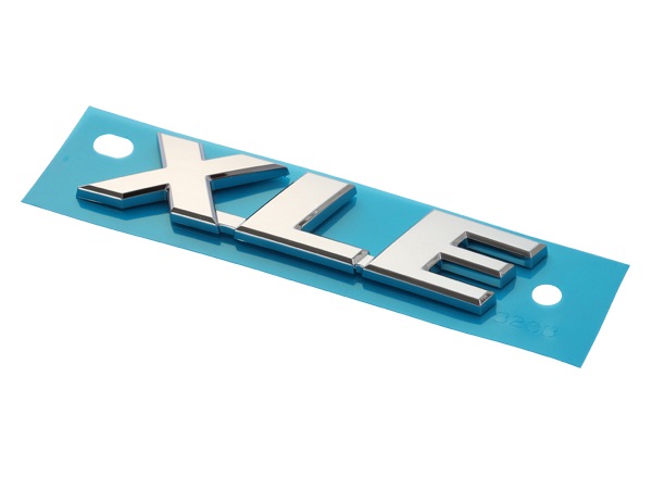 USトヨタ純正 TOYOTA RAV4 50系 平成31年4月-現行 リアエンブレム リアゲート ゲートエンブレム トランク RAV4 / XLE / TOYOTAロゴ ブラック 両面テープ オーバーレイ 純正に貼り付け