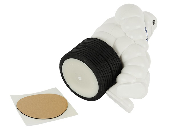 【MICHELIN正規品】ミシュラン ビバンダム ムッシュビバンダム ミシュランマン 19cm フィギュア タイヤ台座 両面テープ固定 人形 置物 ポージング オブジェ ミシェランガイド ミシェランレストラン