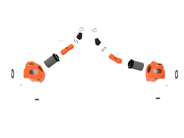 【aFe Power 正規品】22y- トヨタ タンドラ V6 3.4L Momentum GT Orange Edition コールドエアインテーク エアフィルター Pro5R フィルター(湿式) 50-70100KN エアーフィルター エアクリーナー