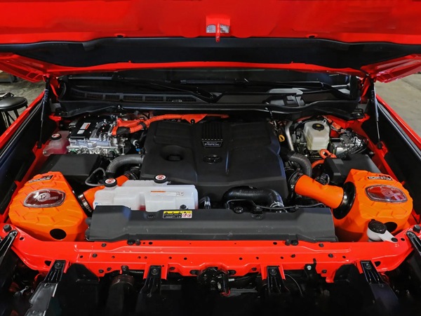 【aFe Power 正規品】22y- トヨタ タンドラ V6 3.4L Momentum GT Orange Edition コールドエアインテーク エアフィルター Pro5R フィルター(湿式) 50-70100KN エアーフィルター エアクリーナー