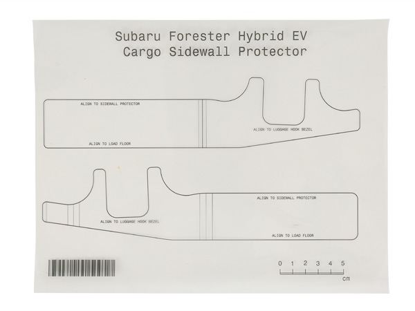 USスバル純正 SUBARU フォレスター SL系 令和7年4月-現行 S:HEV ハイブリッド車用 カーゴエリア サイドウォールプロテクター 左右分 2個セット リア カーゴサイドプロテクター ラゲッジサイドプロテクタートランクサイドプロテクター
