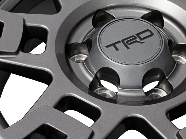 USトヨタ純正 TRD 17インチホイール グロスガンメタル PTR20-35110-G4 5本セット TRDロゴ入 JWL刻印あり TOYOTA FJクルーザー GSJ150W | ランドクルーザー ランクル プラド 150系 | ハイラックスサーフ 215系 他