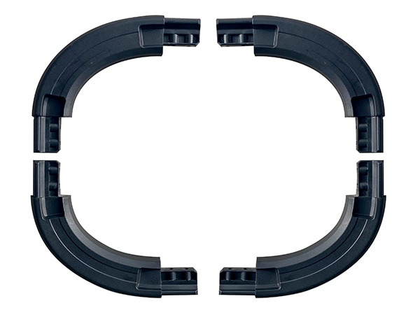 カリフォルニアカスタム ジープ JEEP JK ラングラー JL ラングラー フラットルーフラック装備車用 フラットラック用 サイドアーム TYPE-C 枠タイプ 1セット サイズ 幅138cm 縦143cm ルーフラック クロスバー ベースキャリア ルーフキャリア