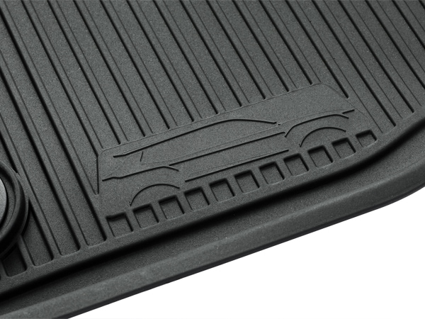 MOPAR純正 JEEP 24y- ジープ アベンジャー FH 右ハンドル車用 オールウェザー フロアマット ラバーマット フロント リア 1台分 4枚セット ブラック モパー