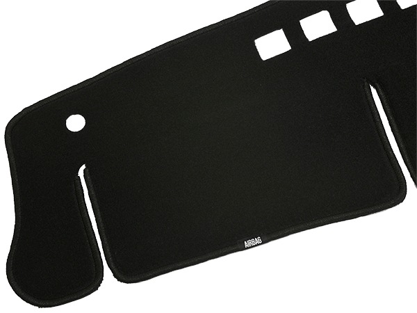 【DASH COVER COMPANY正規品】 トヨタ ハイエース 200系 GDH201K GDH201V GDH206K GDH206V TRH200K TRH200V 平成16年8月〜現行 標準車 ダッシュマット ダッシュボードマット ダッシュカバー ブラック