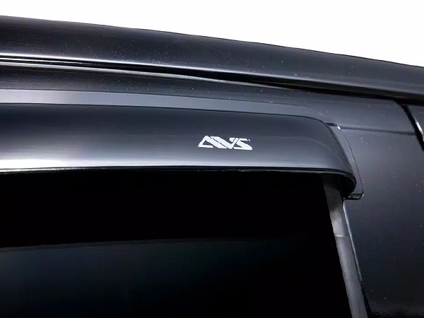 【AVS 正規品】 専用設計 スモークドアバイザー サイドバイザー ウインドウバイザー 両面テープ 4枚 フロント リア 前後 左右分 セット 07-21y トヨタ タンドラ クルーマックス