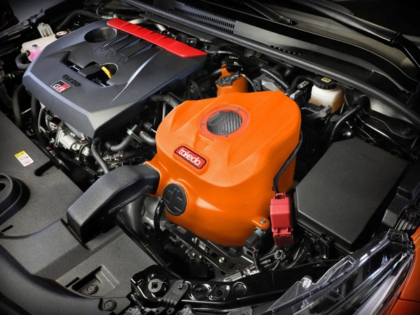 【aFe Power 正規品】トヨタ GRカローラ GZEA14H 令和4年12月-現行 GRヤリス GXPA16 令和2年1月-現行 L3 1.6L ターボ Takeda Momentum Orange Edition コールドエアインテーク エアフィルター Pro DRY S フィルター(乾式) 56-70065DN エアーフィルター エアクリーナー