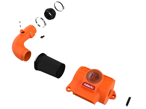 【aFe Power 正規品】トヨタ GR86 ZN8 令和3年10月-現行 スバル BRZ ZD8 令和3年8月-現行 H4 2.4L Takeda Momentum Orange Edition コールドエアインテーク エアフィルター Pro DRY S フィルター(乾式/ブラック) 56-70056KN エアーフィルター エアクリーナー