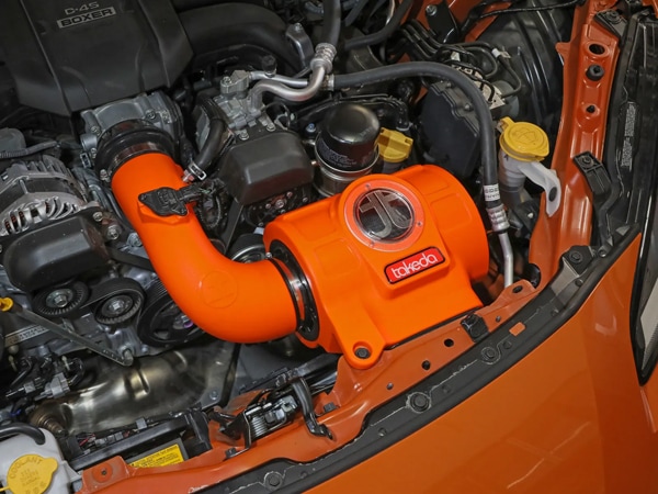 【aFe Power 正規品】トヨタ GR86 ZN8 令和3年10月-現行 スバル BRZ ZD8 令和3年8月-現行 H4 2.4L Takeda Momentum Orange Edition コールドエアインテーク エアフィルター Pro DRY S フィルター(乾式/ブラック) 56-70056KN エアーフィルター エアクリーナー
