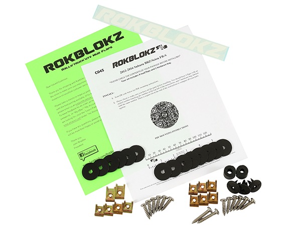 NEIGHBORHOOD SRL マッドフラップ　未開封 ROKBLOKZ 正規品】マッドフラップ 泥除け マッドガード ブラック C045