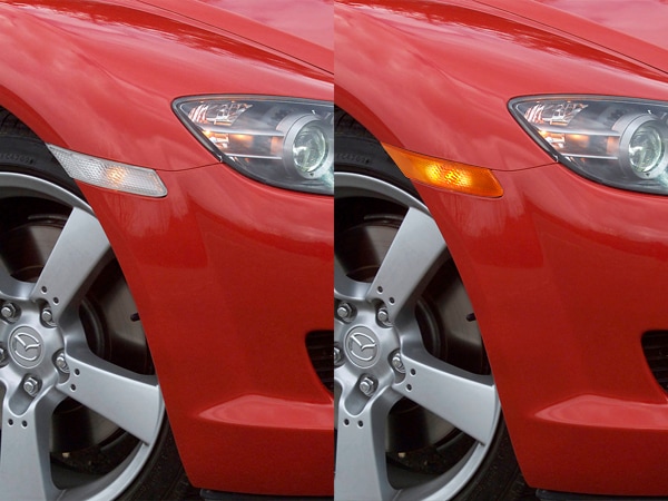 USマツダ純正 RX-8 RX8 前期 SE3P US仕様 フロント サイドウインカー