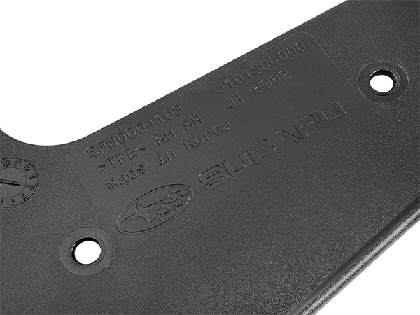 USスバル純正 専用設計 マッドフラップ 泥除け マッドガード フロント
