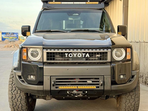 【CBI Offroad 正規品】トヨタ TOYOTA ランドクルーザー 250 令和6年4月-現行 ランクル 250 Covert フロントバンパー スチール製 ウインチ対応 
