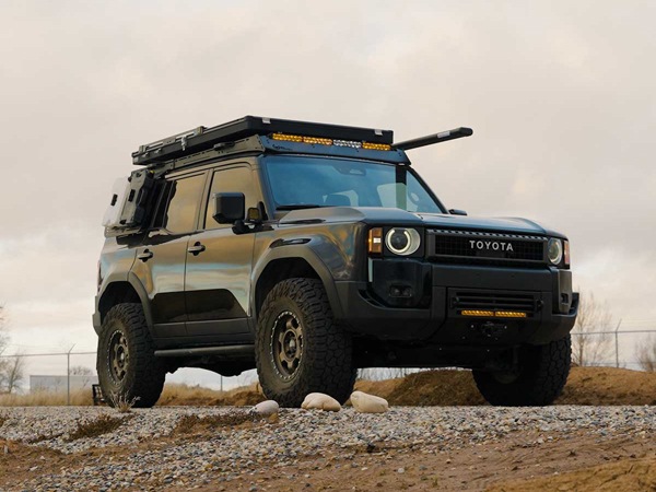 【CBI Offroad 正規品】トヨタ TOYOTA ランドクルーザー 250 令和6年4月-現行 ランクル 250 Covert フロントバンパー スチール製 ウインチ対応 